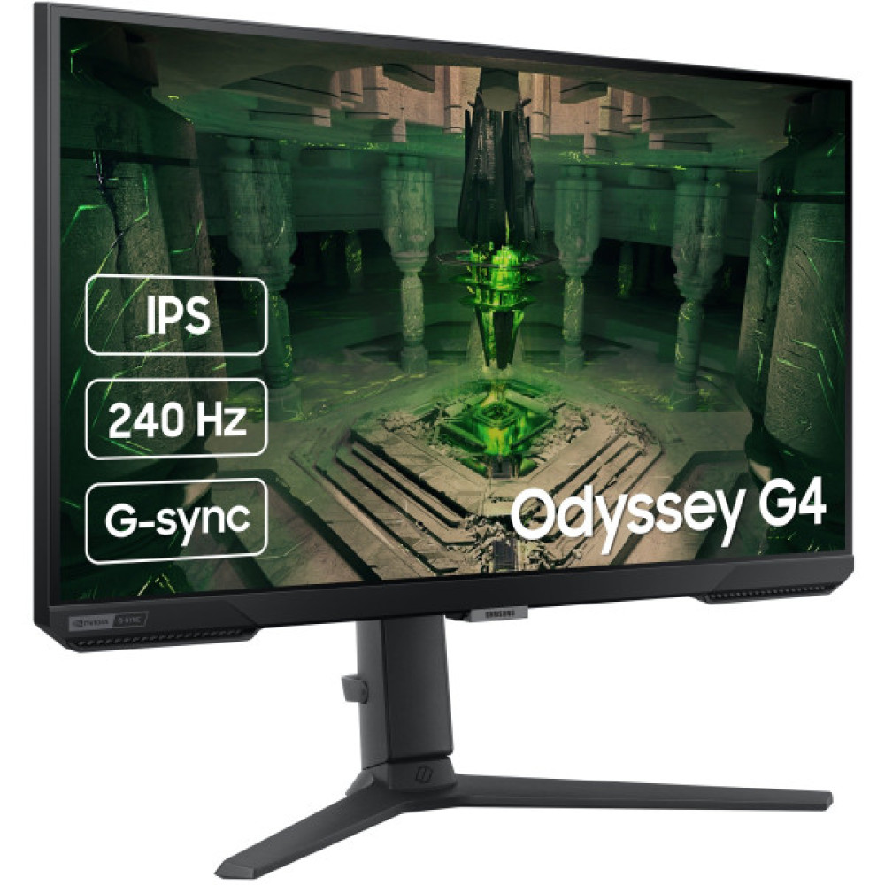 Монітор Samsung 27" Odyssey G4 S27BG400EI 2*HDMI, DP,, IPS, 240Hz, 1ms