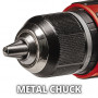 Шурупокрут-дриль ударний акумуляторний Einhell Professional TP-CD 18·50 Li-i BL-Solo PXC 18В 50Нм 500·1800об/хв 1.19кг без АКБ та ЗП Шурупокрут-дриль ударний акумуляторний Einhell Professional TP-CD 18·50 Li-i BL-Solo PXC 18В 50Нм 500·1800об/хв 1.19кг без АКБ та ЗП