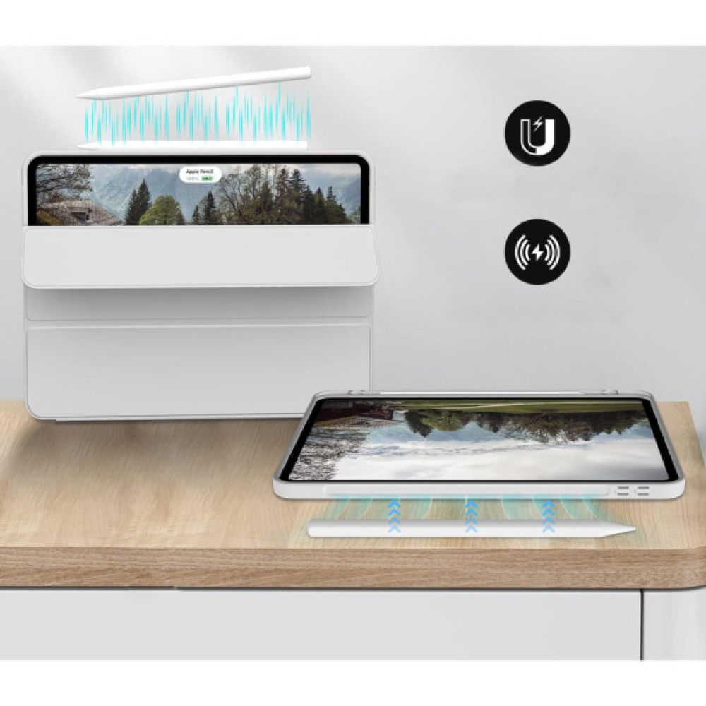 Чохол до планшета BeCover Tri Fold Hard TPU Apple iPad Pro 11 2020/2021/2022 Gray (711111) Чохол до планшета BeCover Tri Fold Hard TPU Apple iPad Pro 11 2020/2021/2022 Gray (711111)