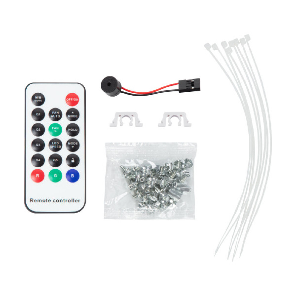 Корпус 2E GAMING Dominator Pro G2302W, без БЖ 2xUSB3.0, 1xUSBType-C, 4x120мм ARGB, VGA 380мм, LCS ready, контролер з пультом, TG Side Panel, TG/Mesh Front panel, ATX, білий