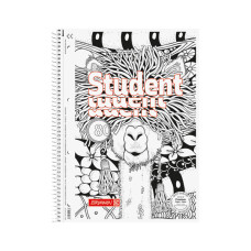 Зошит Brunnen Коледж-блок А4 Premium лінія 80 аркушів Zenart Lama (10-674 27 02) Зошит Brunnen Коледж-блок А4 Premium лінія 80 аркушів Zenart Lama (10-674 27 02)