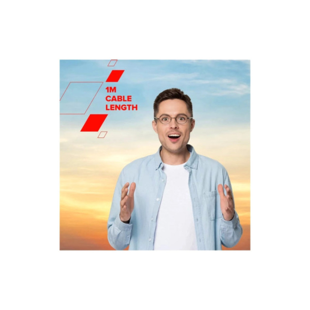 Дата кабель USB-C to USB-C 1.0m OnWire 60CL C-C 60W COLOR Braided 1m Pink Canyon (CND-CCAP60AB10PK)