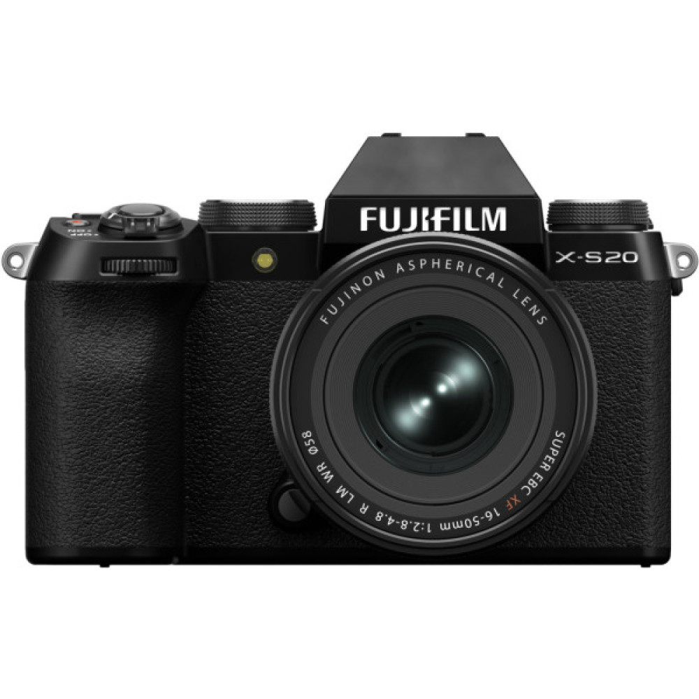 Цифровий фотоапарат Fujifilm X-S20 + XF16-50 mmF2.8-4.8 R LM WR Kit Black (16939643)