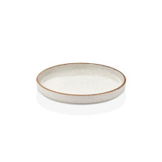 Тарілка By Bone серія "Effect" Dust з бортом 90° 27 см (EF-DS-HL-27-RD)
