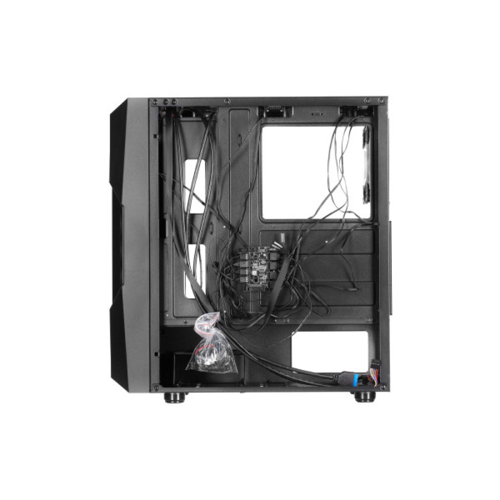 Корпус 2E GAMING Galaxy G2055 без БЖ 2xUSB3.0, 1xUSB2.0, 3x120мм ARGB, VGA 345мм, LCS ready, HUB, TG Side Panel, ATX, чорний
