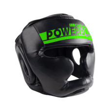 Боксерський шолом PowerPlay 3048 Чорно-Зелений S (PP_3048_S_Bl/Green)