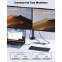 Концентратор Ugreen USB3.1 Type-C to HDMI/VGA/USB 3.0х3/RJ45/SD/TF/PD/35мм TRRS 100W 10-in-1 (15601) Концентратор Ugreen USB3.1 Type-C to HDMI/VGA/USB 3.0х3/RJ45/SD/TF/PD/35мм TRRS 100W 10-in-1 (15601)
