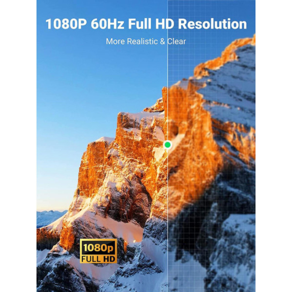 Кабель мультимедійний HDMI M to DVI M 1.0m HD106 black Ugreen (30116) Кабель мультимедійний HDMI M to DVI M 1.0m HD106 black Ugreen (30116)