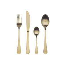 Набір столових приборів Bergner Munich champagne matt, 24 предмета (BG-5139-CH)