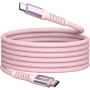 Дата кабель USB-C to USB-C 1.2m Magnetic 60W pink Verbatim (31853)