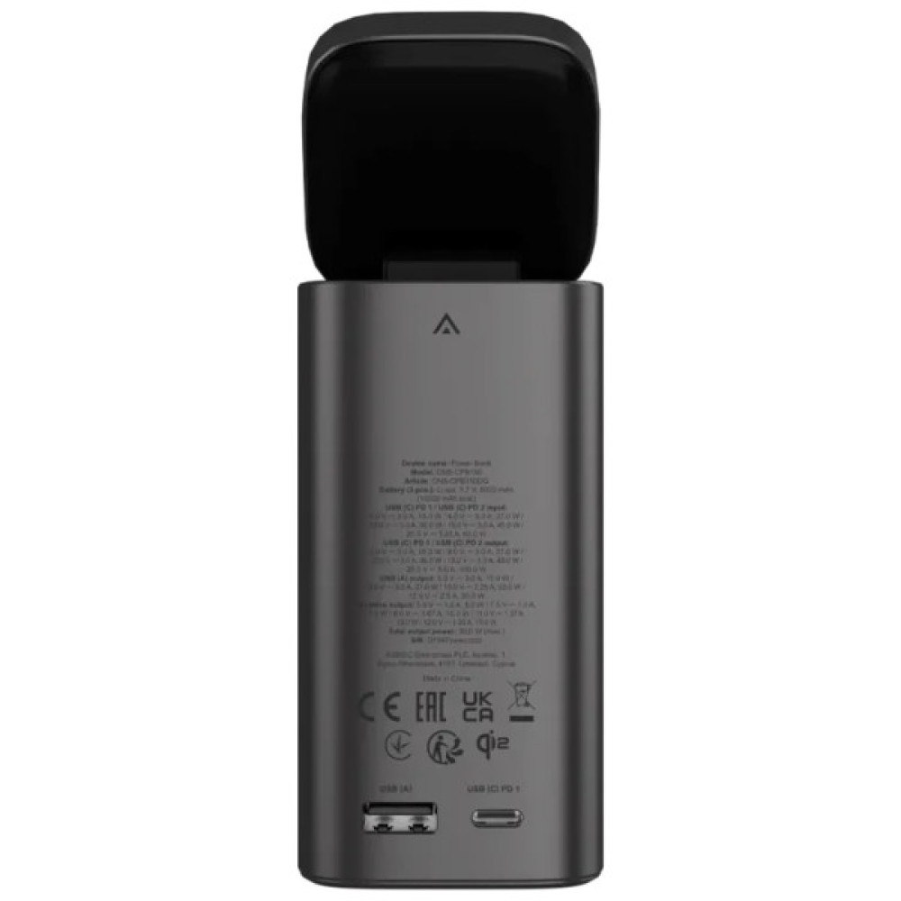 Батарея універсальна Canyon 15000mAh OnPower 150 Qi2 magnetic Grey (CNS-CPB150DG)