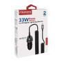 Зарядний пристрій Promate 33W USB-C port + Lightning cable (powerdrive-33pdi.black)