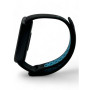 Ремінець до фітнес браслета BeCover Vents Style для Xiaomi Mi Smart Band 10 Black-Blue (713627) Ремінець до фітнес браслета BeCover Vents Style для Xiaomi Mi Smart Band 10 Black-Blue (713627)