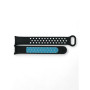 Ремінець до фітнес браслета BeCover Vents Style для Xiaomi Mi Smart Band 10 Black-Blue (713627) Ремінець до фітнес браслета BeCover Vents Style для Xiaomi Mi Smart Band 10 Black-Blue (713627)