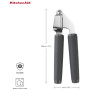 Прес для часнику KitchenAid Coreline 19 см сірий (KAS132OHCGG) Прес для часнику KitchenAid Coreline 19 см сірий (KAS132OHCGG)