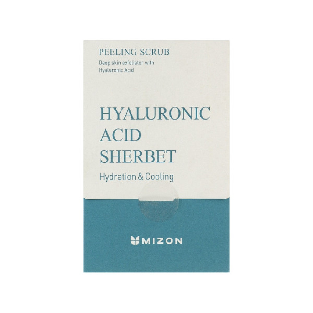 Пілінг для обличчя Mizon Hyaluronic Acid Sherbet Peeling Scrub 5 г (8809663754228)
