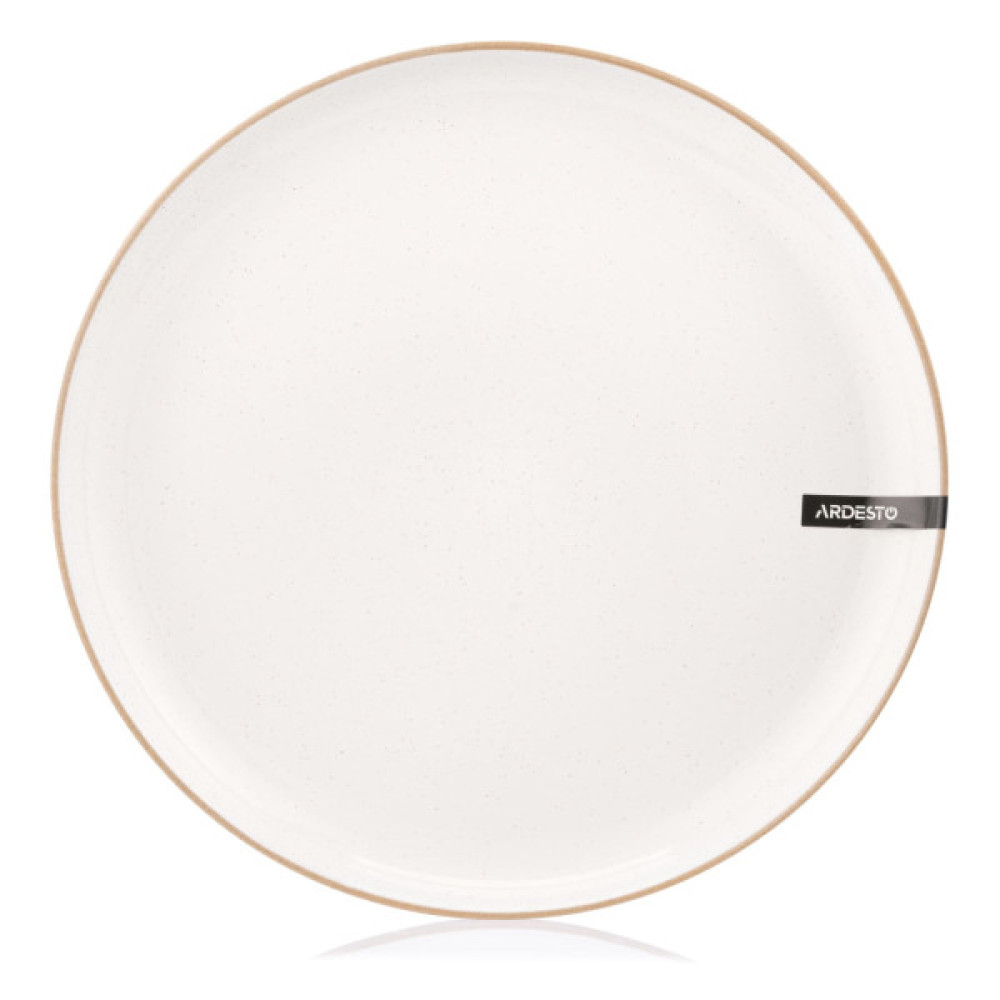 Тарілка Ardesto Apulia, 20.3см, кераміка, кремовий (AR2920AC)