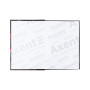 Книга записна Axent Red fleur А5, 96 аркушів, клітинка, тверда обкладинка (8459-3-A)