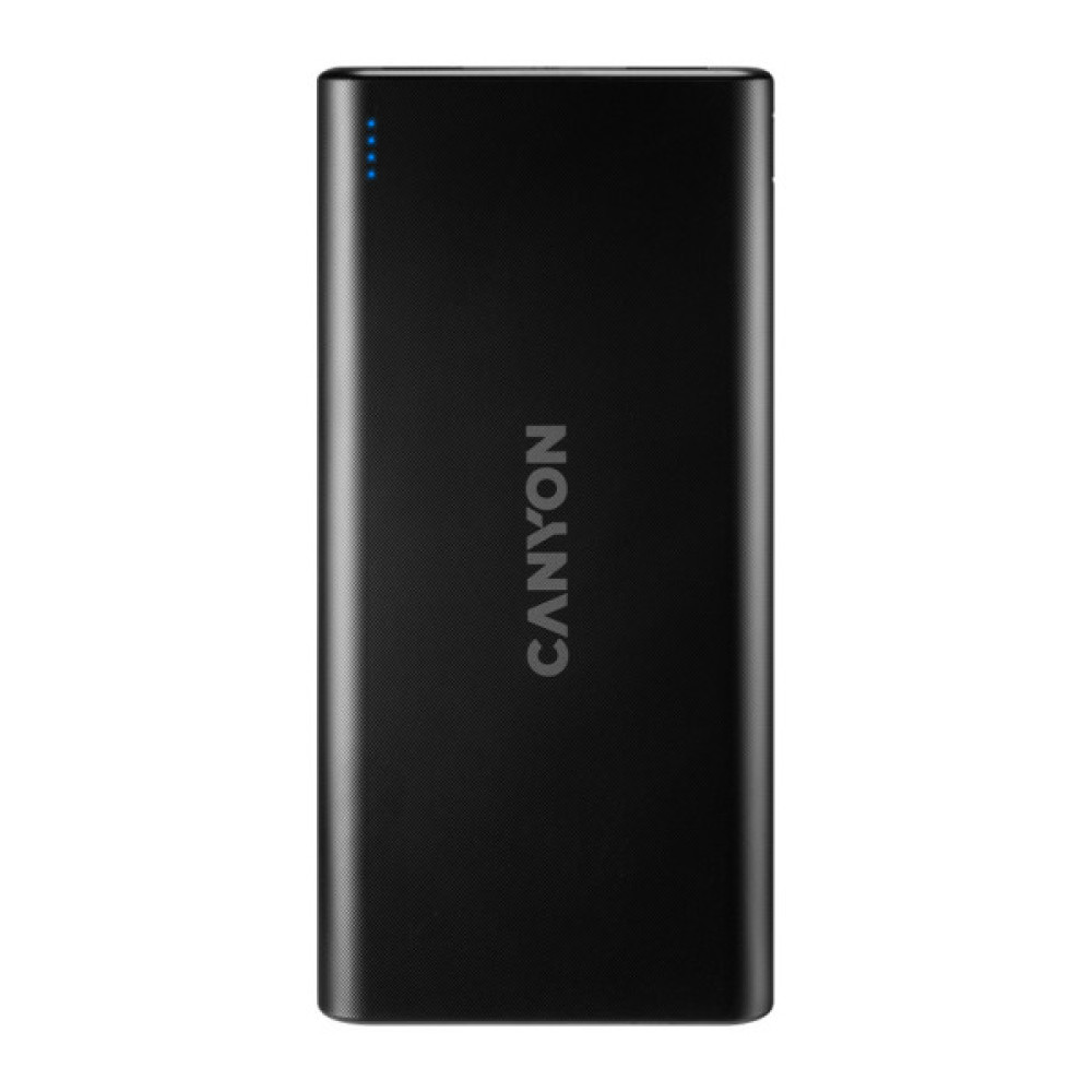 Батарея універсальна Canyon PB-106 10000mAh Input 5V/2A, Output 5V/2.1A(Max) (CNE-CPB1006B)