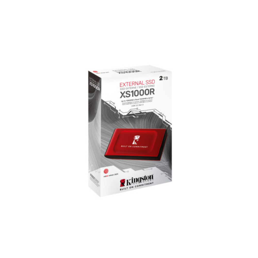 Накопичувач SSD USB Type-C 2TB XS1000 Kingston (SXS1000R/2000GA)