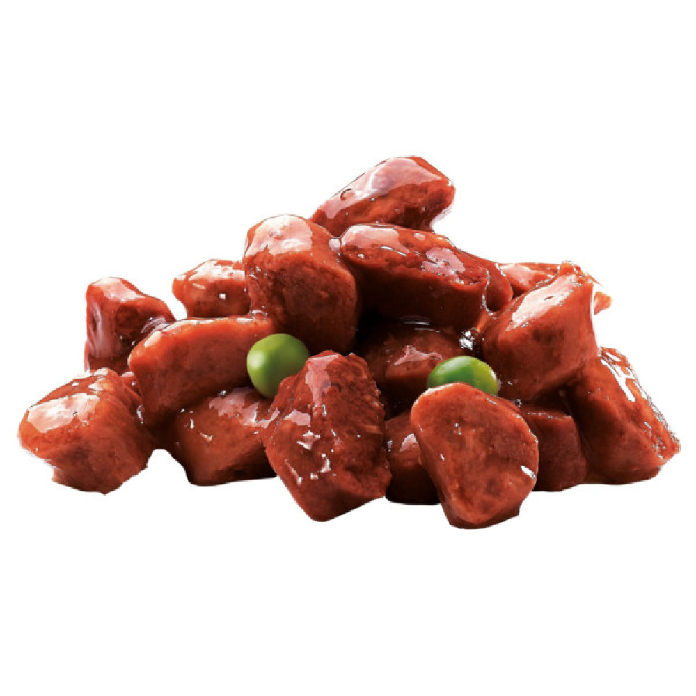 Вологий корм для кішок Brit Premium Cat Pouches with Beef Stew&Peas 100 г (8595602505982)