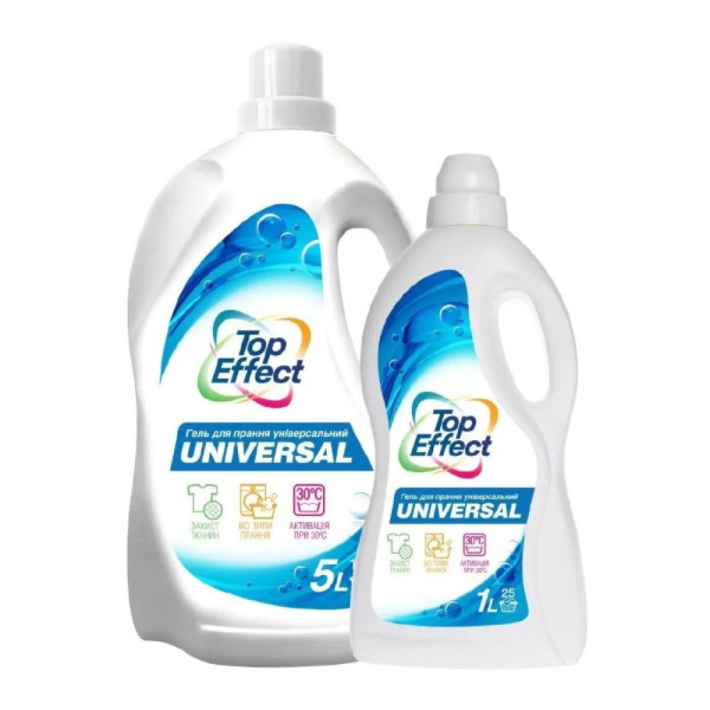 Гель для прання Top Effect Universal 5 л (4820255111001) Гель для прання Top Effect Universal 5 л (4820255111001)