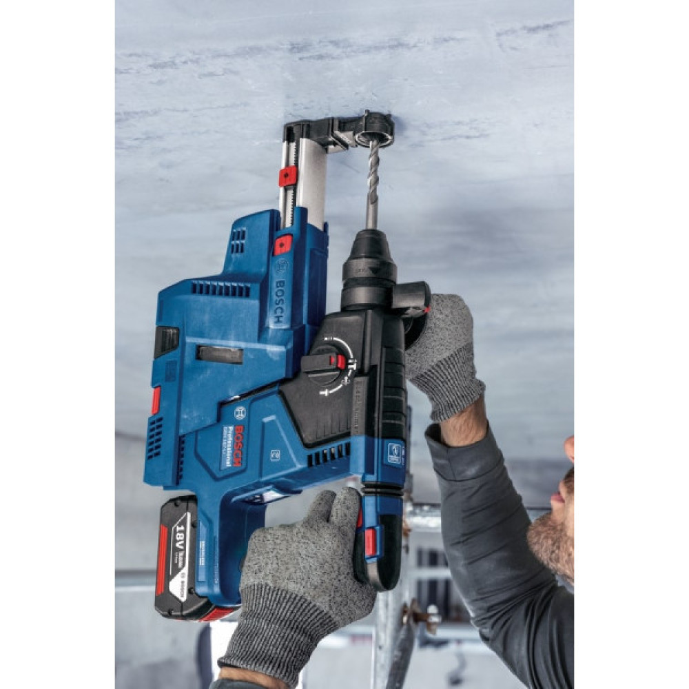 Перфоратор акумуляторний Bosch Professional GBH 187-LI SDS-Plus 18В 2.4Дж 2.9кг без АКБ та ЗП