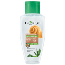 Тонік для обличчя Біокон Натуральний догляд Міцелярний 2 в 1 Секрет равлика 215 мл (4823110300398)