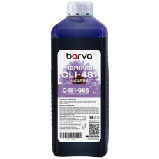 Чорнило Barva Canon CLI-481 1L PB, water-soluble (C481-986)