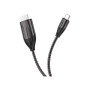 Кабель мультимедійний USB-C to HDMI M 2.0m 4K30Hz gray HOCO (6931474755025)