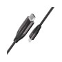 Кабель мультимедійний USB-C to HDMI M 2.0m 4K30Hz gray HOCO (6931474755025)