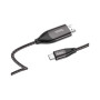 Кабель мультимедійний USB-C to HDMI M 2.0m 4K30Hz gray HOCO (6931474755025)