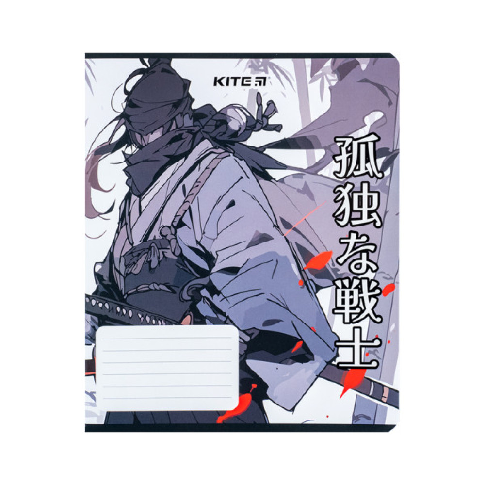 Зошит Kite Anime 18 аркушів, лінія (K24-237)