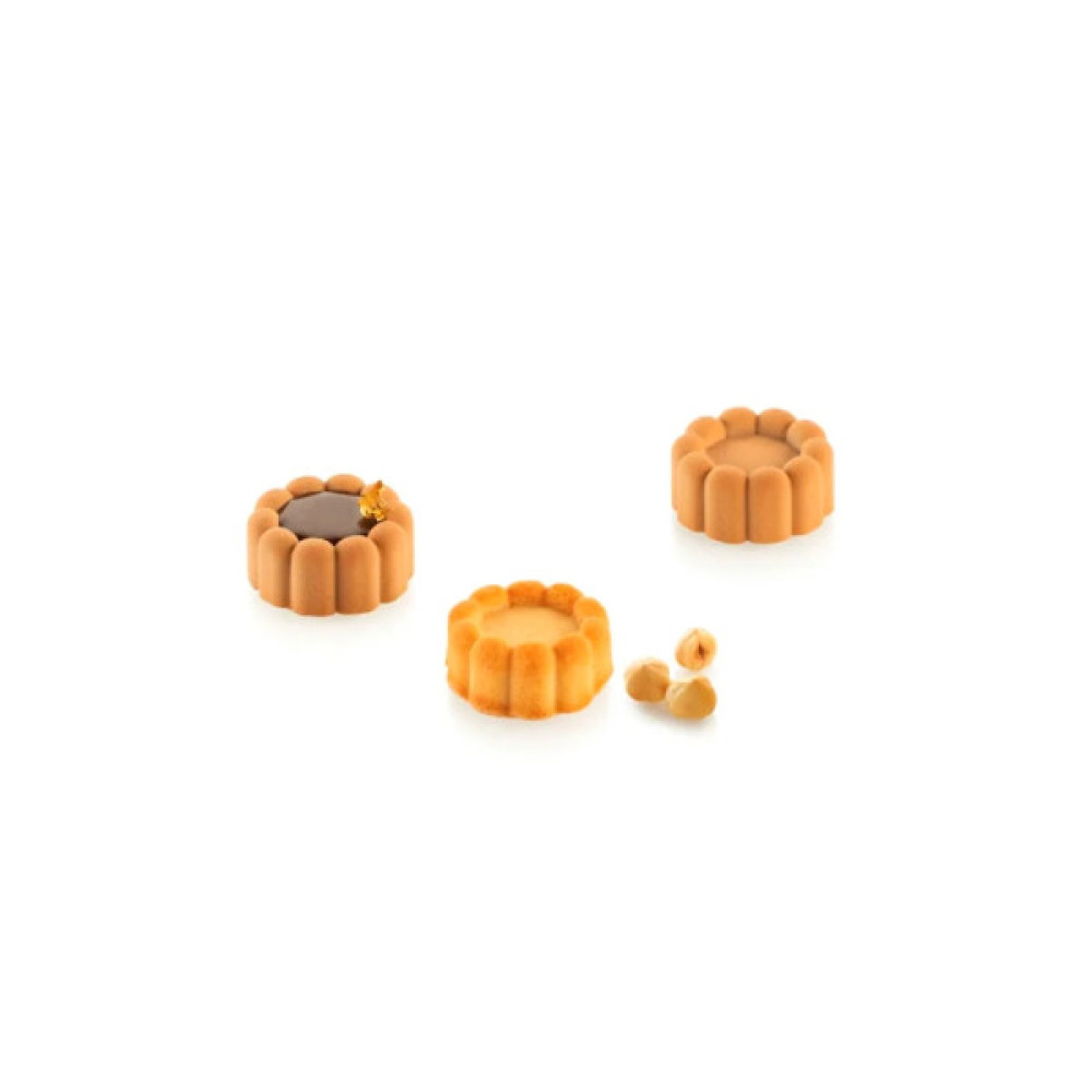 Форма для випікання Silikomart Charlotte d 38 h 18 мм (18x16 мл) (CHARLOTTE XS 16)