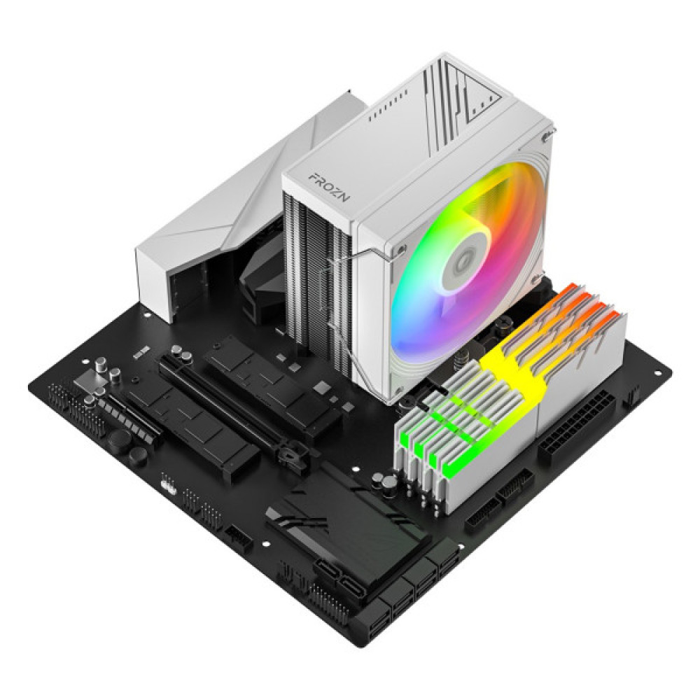 Кулер до процесора ID-Cooling FROZN A410 SE ARGB WHITE