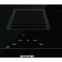 Варильна повверхня Gorenje індукційна, 83см, розширена зона, вбудована витяжка, 620м.куб/год, чорний