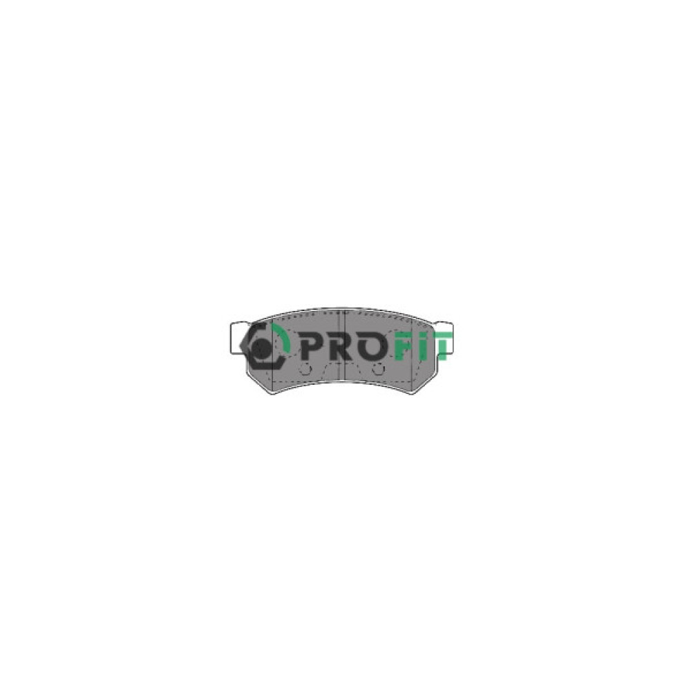 Гальмівні колодки Profit 5000-4295 Гальмівні колодки Profit 5000-4295