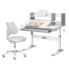 Парта з кріслом ErgoKids TH-330 W/G + Y-208 G
