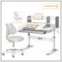 Парта з кріслом ErgoKids TH-330 W/G + Y-208 G
