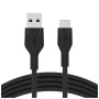 Дата кабель USB 2.0 AM to USB-C 3.0m 15W Black Belkin (CAB008BT3MBK) Дата кабель USB 2.0 AM to USB-C 3.0m 15W Black Belkin (CAB008BT3MBK)
