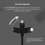 Дата кабель USB 2.0 AM to USB-C 3.0m 15W Black Belkin (CAB008BT3MBK) Дата кабель USB 2.0 AM to USB-C 3.0m 15W Black Belkin (CAB008BT3MBK)