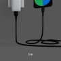 Дата кабель USB 2.0 AM to USB-C 3.0m 15W Black Belkin (CAB008BT3MBK) Дата кабель USB 2.0 AM to USB-C 3.0m 15W Black Belkin (CAB008BT3MBK)