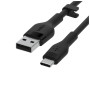 Дата кабель USB 2.0 AM to USB-C 3.0m 15W Black Belkin (CAB008BT3MBK) Дата кабель USB 2.0 AM to USB-C 3.0m 15W Black Belkin (CAB008BT3MBK)