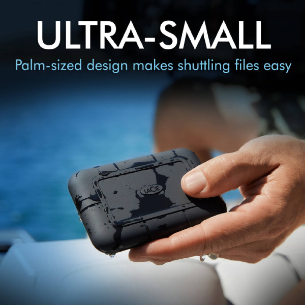 Накопичувач SSD USB Type-C 4TB Rugged Pro LaCie (STHZ4000800)