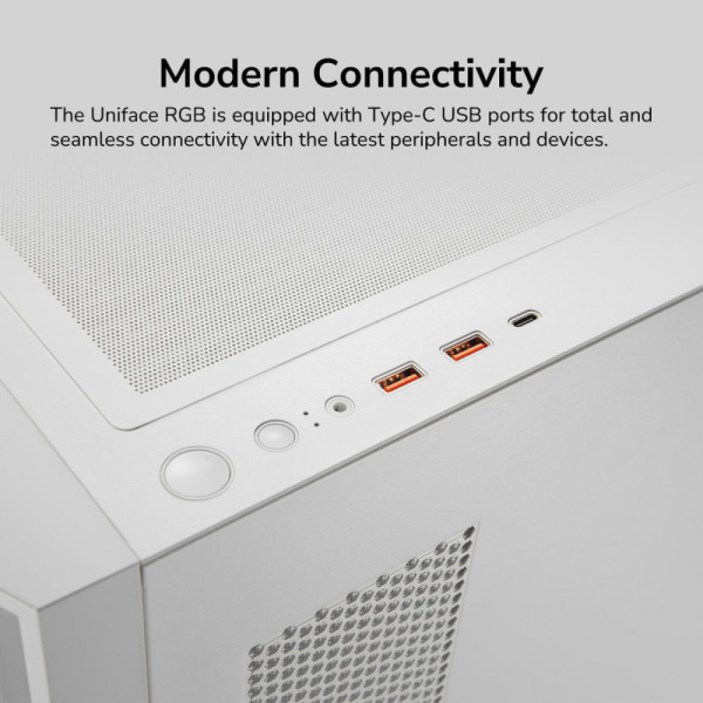 Корпус для ПК Cougar UNIFACE RGB White
