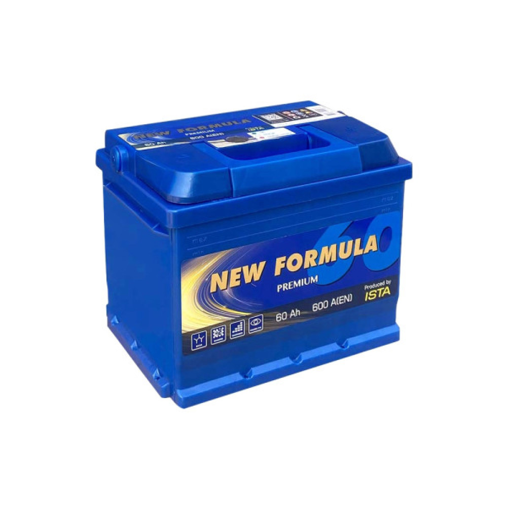 Акумулятор автомобільний NEW FORMULA PREMIUM 60Ah (+/-) (600EN) (5602320250)