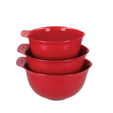 Миска KitchenAid Universal, набір 3 шт, червоний (KQG175OSERE)