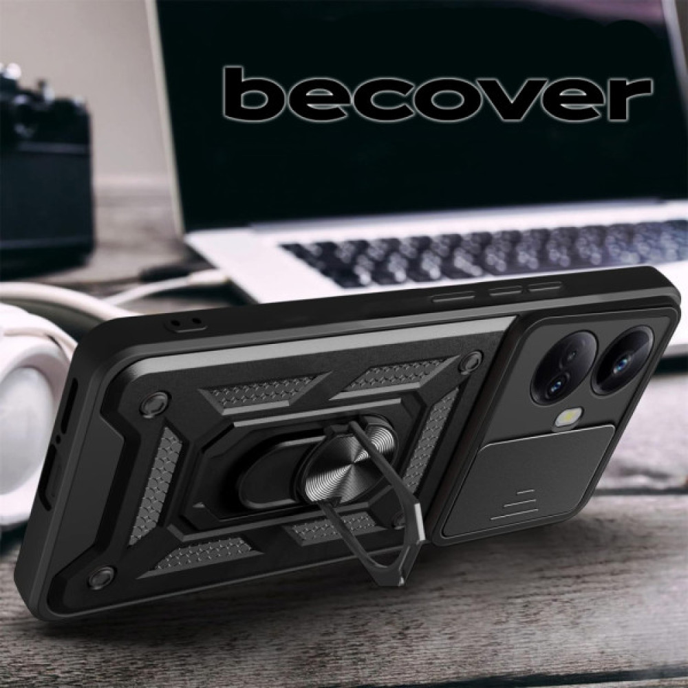 Чохол до мобільного телефона BeCover Military Realme 10 Pro Plus 5G Black (710022) Чохол до мобільного телефона BeCover Military Realme 10 Pro Plus 5G Black (710022)