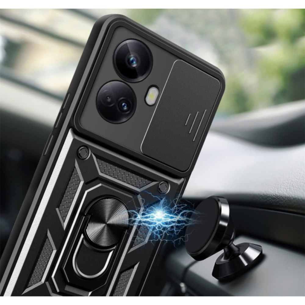 Чохол до мобільного телефона BeCover Military Realme 10 Pro Plus 5G Black (710022) Чохол до мобільного телефона BeCover Military Realme 10 Pro Plus 5G Black (710022)