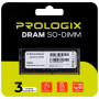 Модуль пам'яті для ноутбука SoDIMM DDR4 8GB 2666 MHz Prologix (PRO8GB2666D4S) Модуль пам'яті для ноутбука SoDIMM DDR4 8GB 2666 MHz Prologix (PRO8GB2666D4S)
